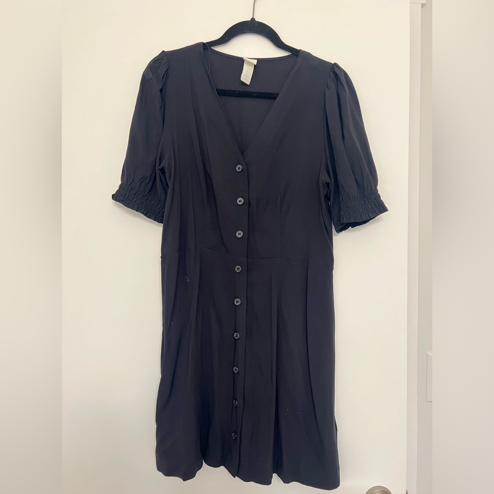 H&am black dress